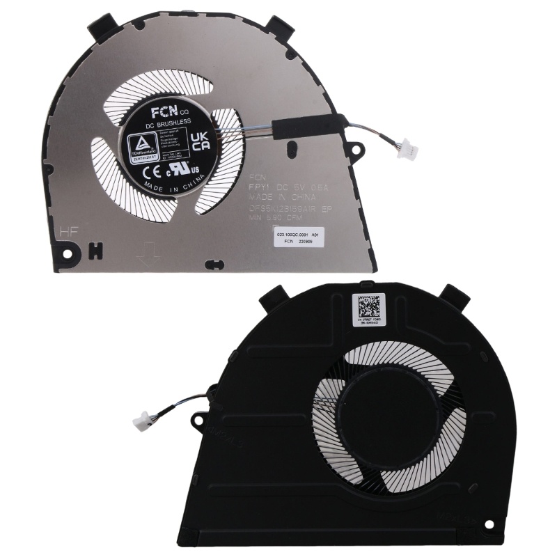 Quạt Tản Nhiệt Làm Mát Giảm Tiếng Ồn Thấp Thay Thế Chuyên Dụng Cho Vostro 16 5620 5625 0T8R2T 4 Dây