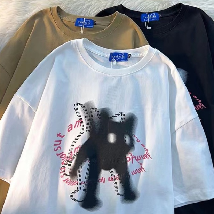 NRVP Áo Thun 100% Cotton Tay NgắN Plus Size Cho Nam Và Nữ