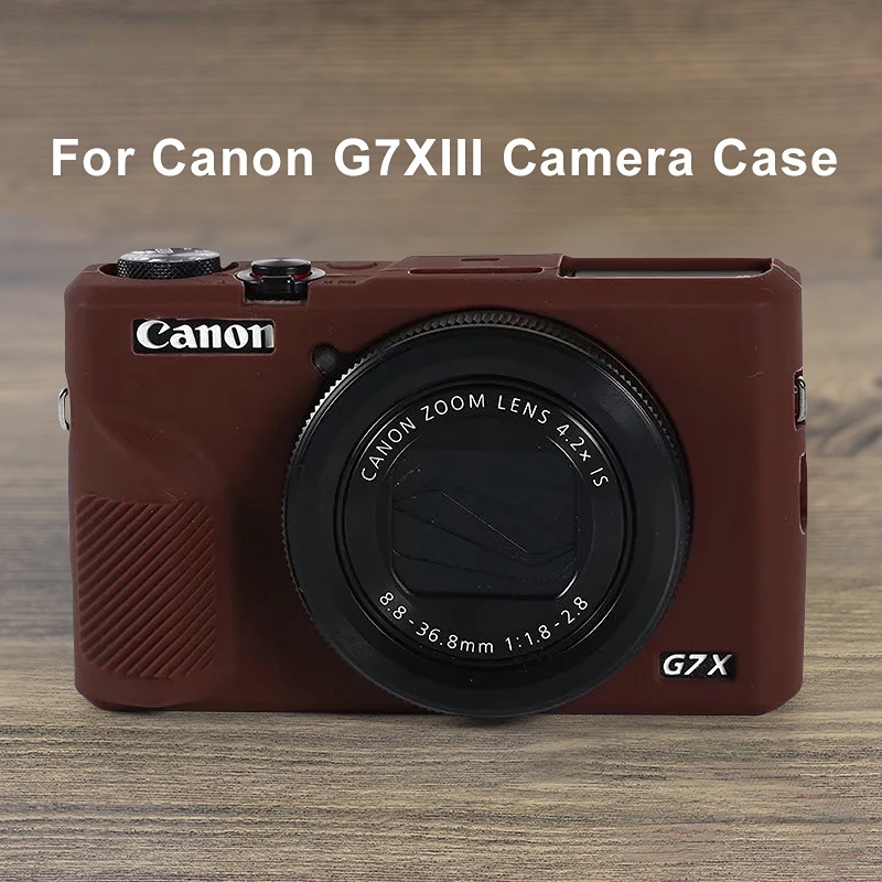 Vỏ Silicon Mềm Bảo Vệ Thân Máy Ảnh Canon G7XIII G7X mark III G7X3