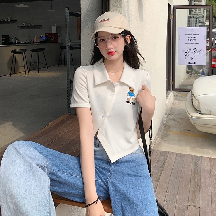 Áo thun NZN tay ngắn dáng rộng thiết kế mới thời trang mùa hè dành