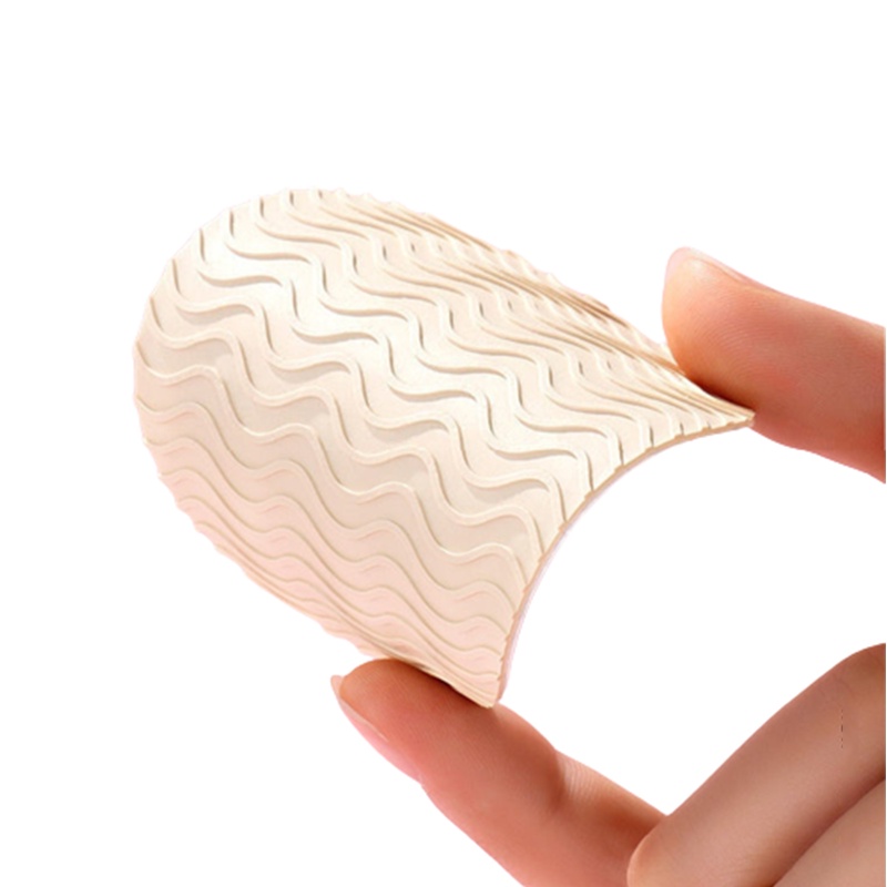 Cặp Miếng Dán Giày Cao Gót Bằng Silicon Tự Dính Chống Trượt Màu Đen