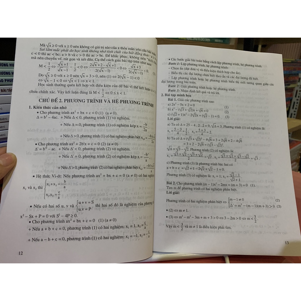 Sách Ôn tập thi vào lớp 10 môn Toán