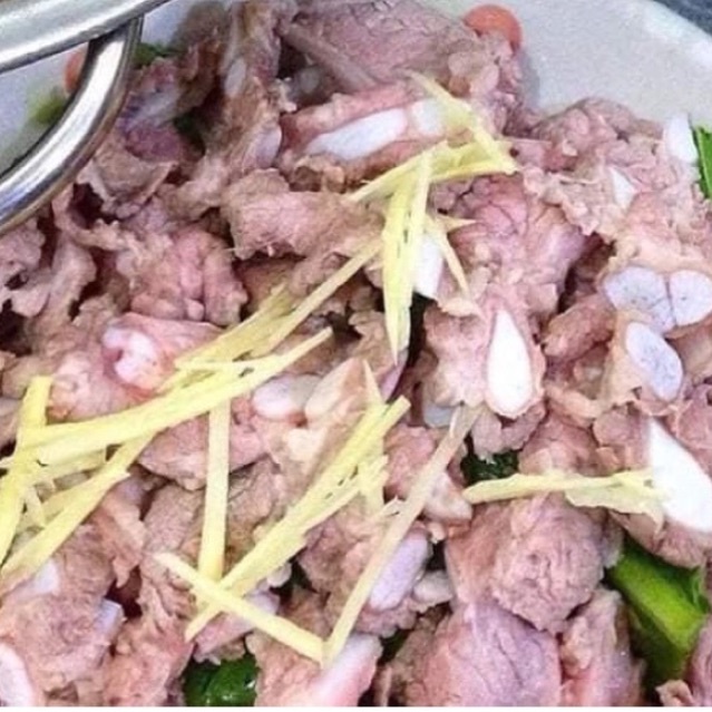 Sụn heo thái mềm giòn ngon khay 500gr