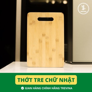 Thớt tre trevina - thớt tre dài 40x26x2cm . thớt tre không tạo mùn, kháng khuẩn