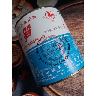 MĂNG TRE ĐÓNG LON (BAMBOO SHOOTS) 2.95KG