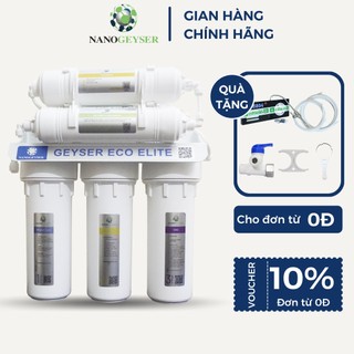 Máy lọc nước không dùng điện Eco Elite 7 cấp, công nghệ lọc UF, lọc canxi 2 tầng, bảo hành 5 năm