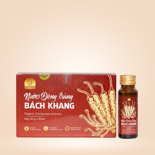 Nước Đông trùng Bách Khang Organic Cordyceps sinensis