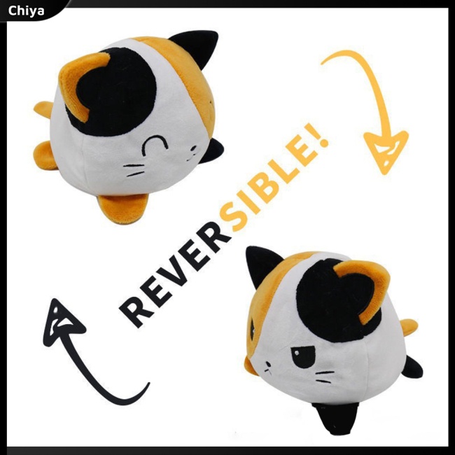 Đồ chơi nhồi bông Mềm Mại Hình Động Vật Dễ Thương Có Thể Đảo Ngược