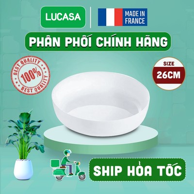 Khay Nướng Thủy Tinh Luminarc Diwali Service 26cm - L6416 | Phân Phối Chính Hãng