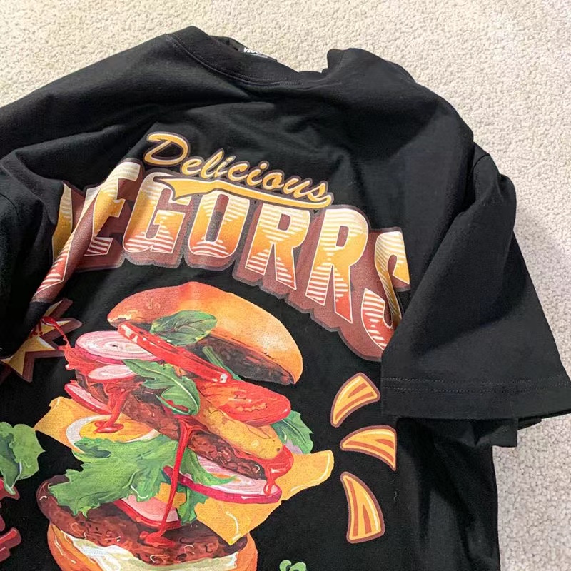 NRVP Áo thun 100% cotton tay ngắn plus size cho nam và nữ