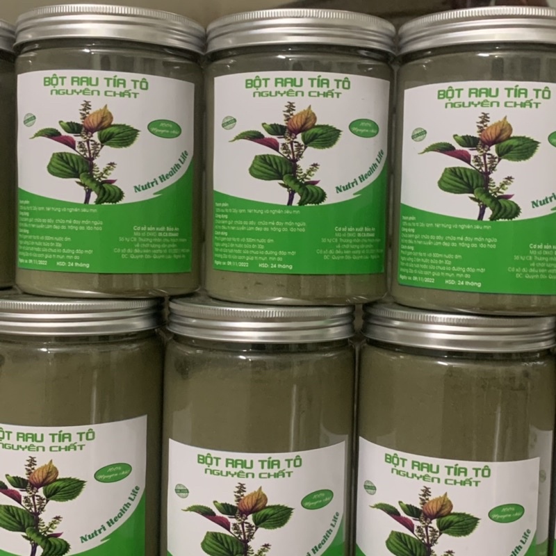 Bột tía tô sấy lạnh nguyên chất
