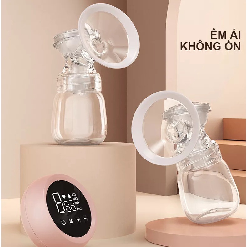 Máy Hút Sữa Miss Baby Cao Cấp Pin Sạc Tiện Lợi Nhỏ Gọn Máy Kích Sữa Điện Đôi Massage Hút Sữa Bảo Hành Toàn Quốc