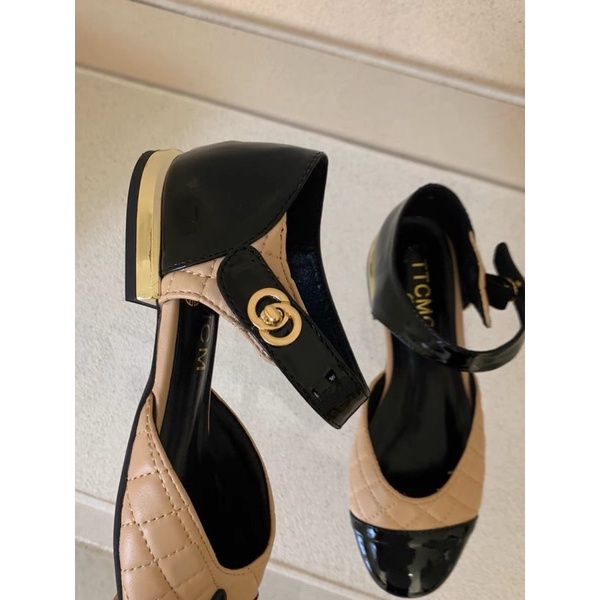 Giày búp bê quai đan nội địa Trung xinh xắn