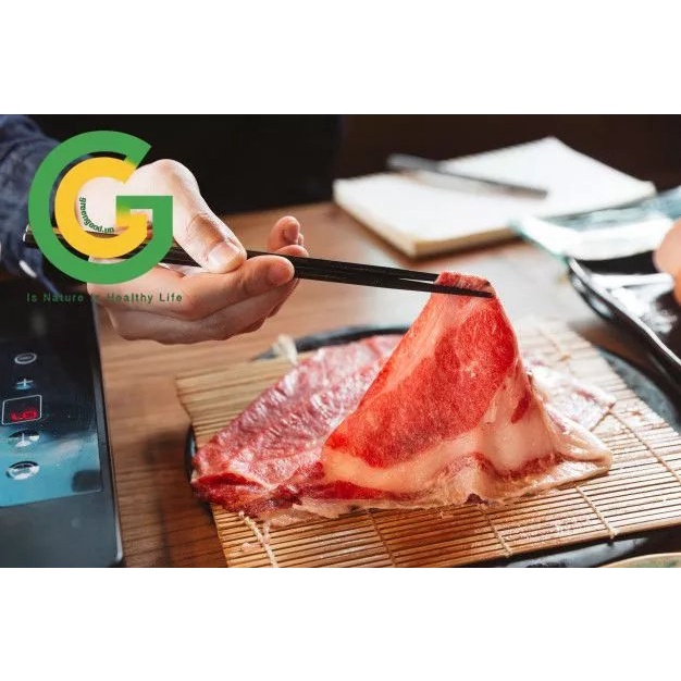 Ba chỉ bò Mỹ thẳng nhúng lẩu, nướng 500gr