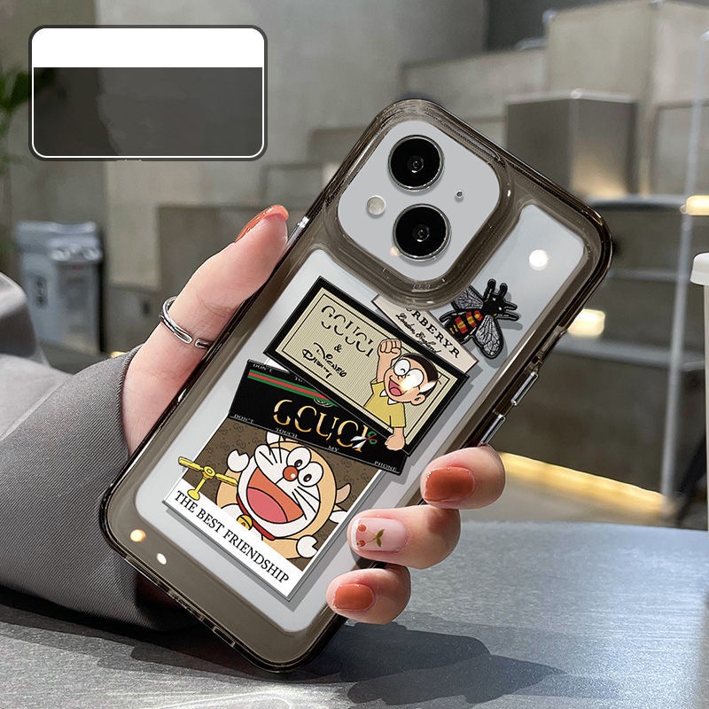 STARBUCKS SANRIO Ốp Điện Thoại Họa Tiết Doraemon Cho iPhone 14 11 13 12 X XS Pro Max xr Mini xr 7 plus Samsung Galaxy S22 ultra plus