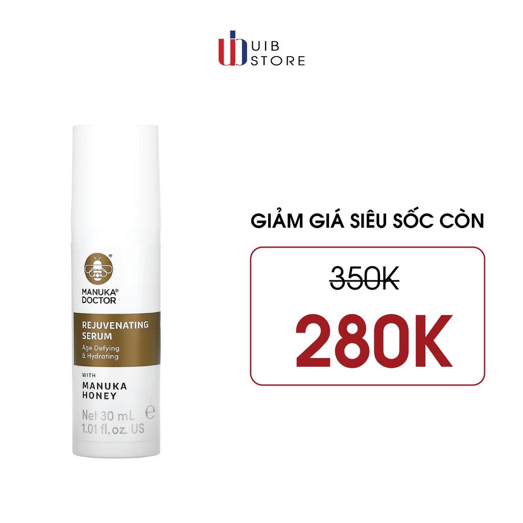 Serum dưỡng da trẻ hóa Manuka Docktor Skincare Clarifying Manuka 30ml - UK