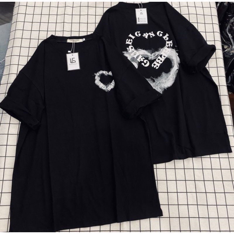 Áo phông tim khói hai mặt LN12