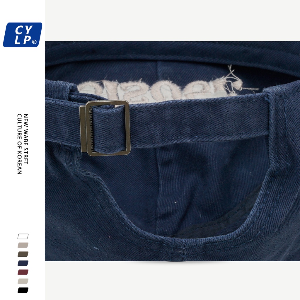 Mũ Lưỡi Trai Thêu Chữ Phong Cách Hàn Quốc Thời Trang Đường Phố Mới