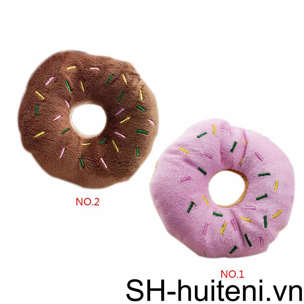 Đồ Chơi HìNh BáNh Donut PháT TiếNg Kêu Cho Thú Cưng