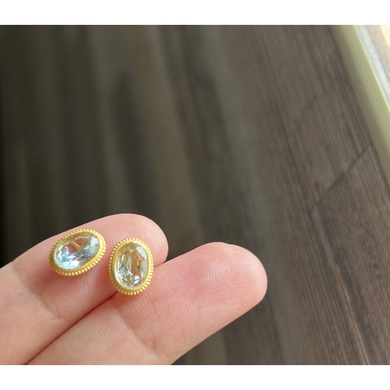 Charm bạc 925 đính Topaz