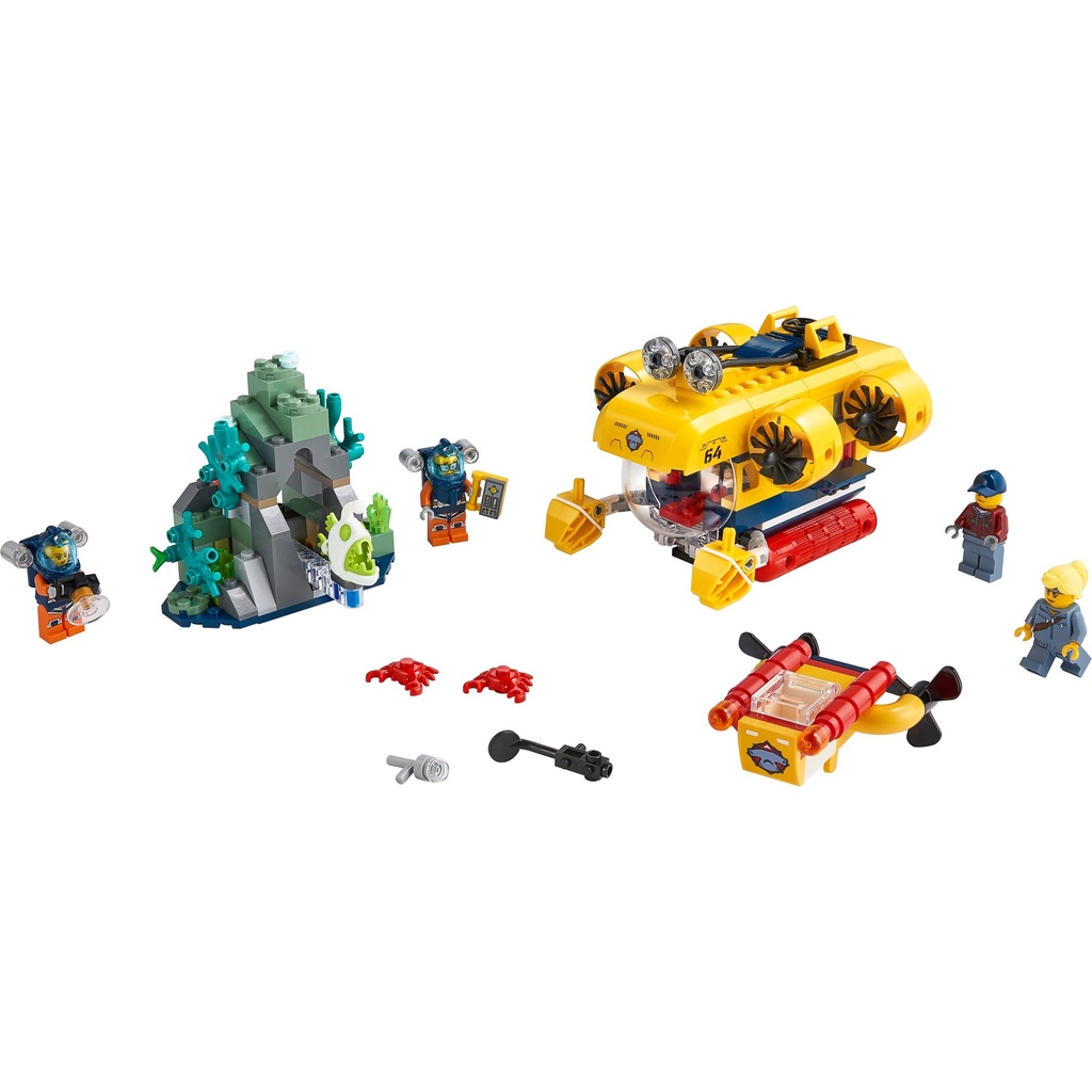 Lego 60264 - Tàu Ngầm Mini Truy Tìm Kho Báu