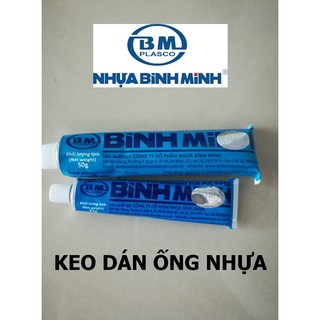 Keo dán ống nhựa bình minh 25g, 50g