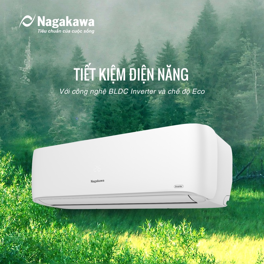 { Miễn phí vận chuyển+ Lắp đặt} Điều hòa/ Máy lạnh 2 chiều Inverter 12000 BTU/H NIS-A12R2H11- Made in Malaysia