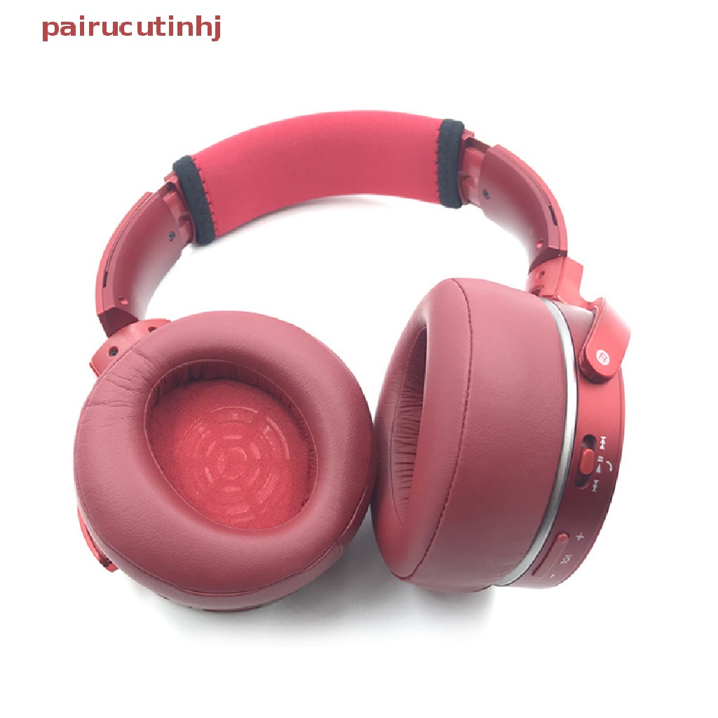 1 Cặp Đệm Bọc Đầu Tai Nghe Bằng Da + Xốp Thay Thế Cho Sony MDR-XB950BT XB950B1 N1