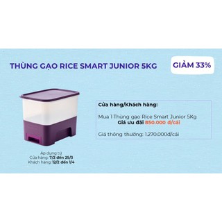 Thùng Gạo Rice Smart JUNIOR 5kg