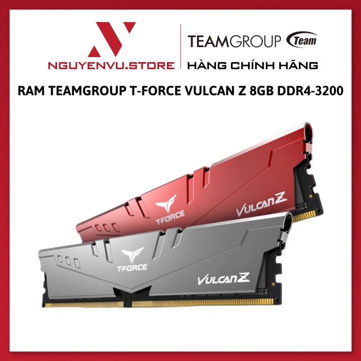 RAM Máy Tính TEAMGROUP VULCAN Z 8GB / 16GB DDR4 3200MHz - Hàng chính hãng