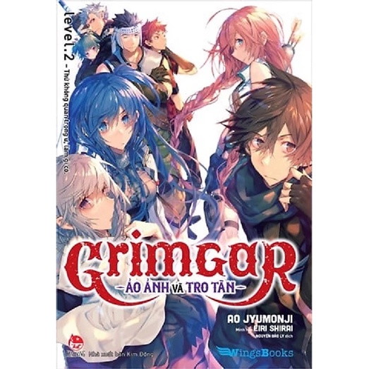 Sổ LN Grimgar 2 bản in đầu không quà
