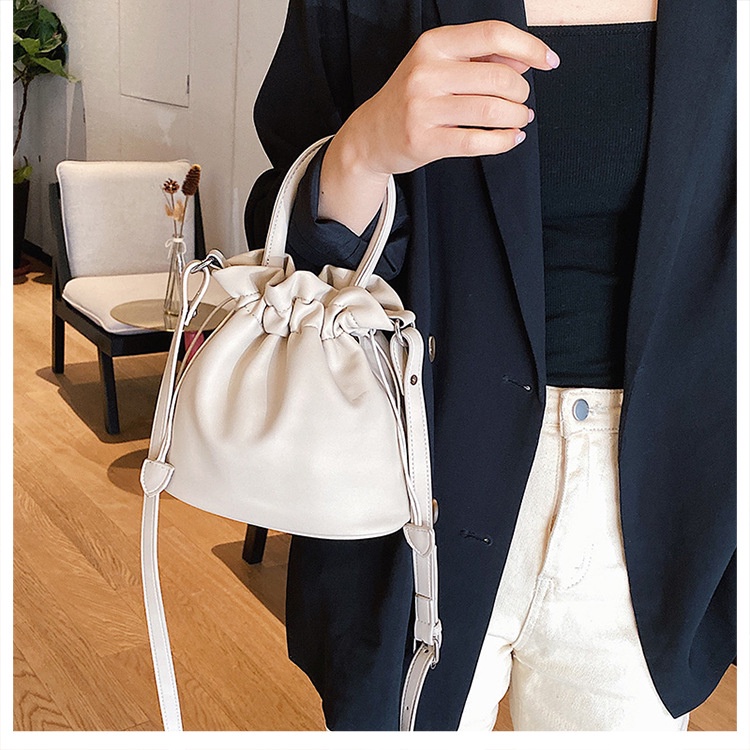 MISCHA Túi Đeo Chéo Vai mini Bằng Da PU Thời Trang Sành Điệu Cho Nữ