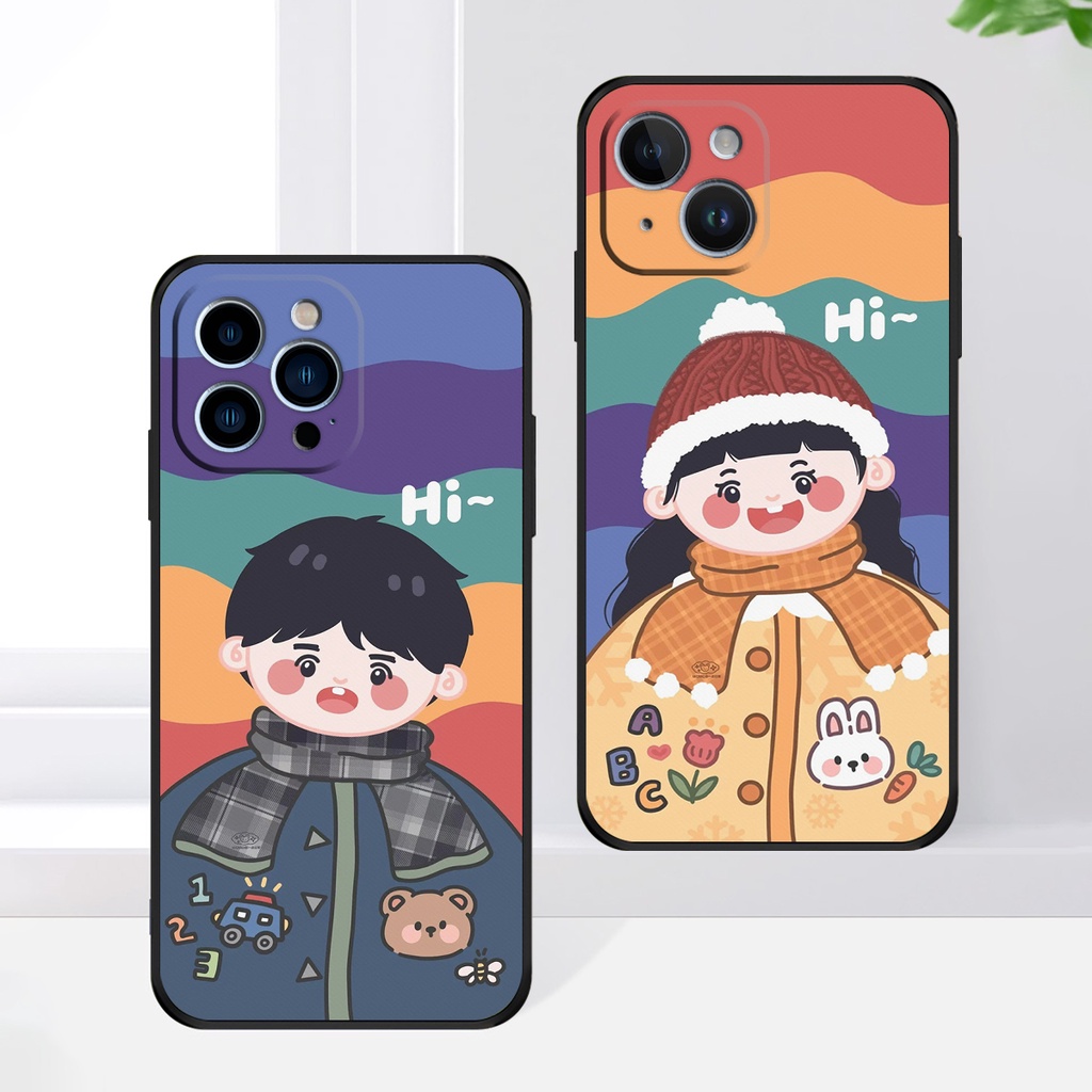 Ốp iphone 13/13pro/13promax / 14/14pro/14plus/14promax in hình dành cho các cặp đôi couple đáng yêu dễ thương