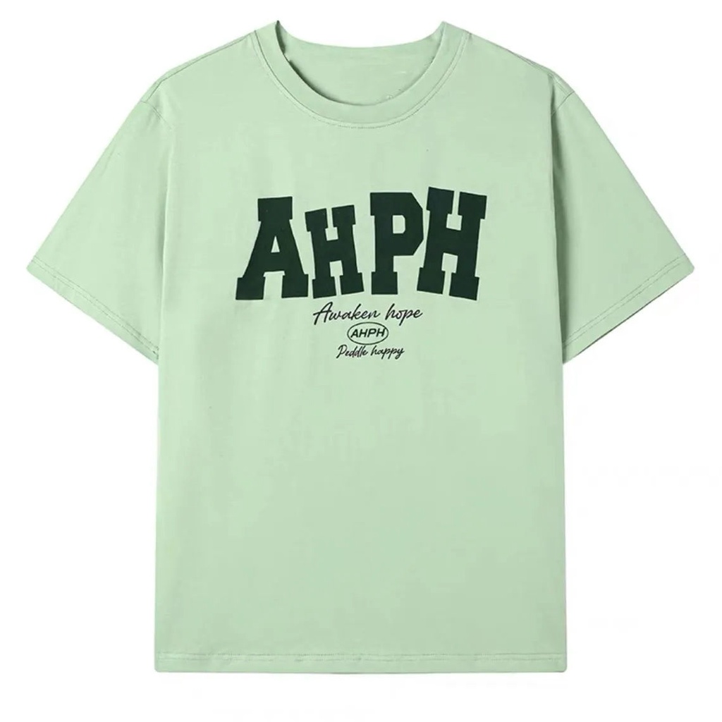 Bán Chạy Áo Thun 100% Không Xóa Siêu Hot Màu Trắng Nhạt Dáng Rộng Tay Ngắn In Chữ Phong Cách Đại Học Mỹ Cho Nữ