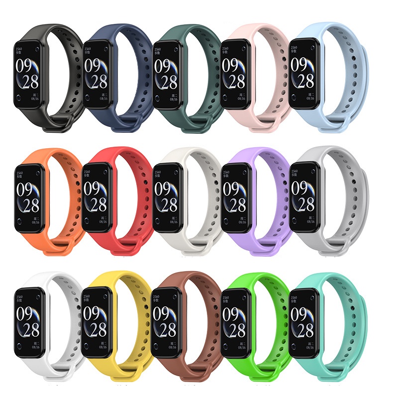 Dây Đeo Thay Thế Chất Liệu TPU Silicone Mềm Cho Redmi Band 2 Xiaomi Redmi Band2