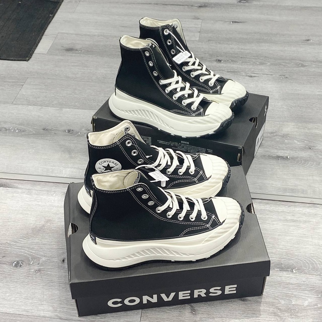 Giày_Converse run star ver 3 Cao Mẫu Mới Cực Xịn, Cv Độn Đế 4cm Tăng Chiều Cao Bản Trung Xịn Fullbox
