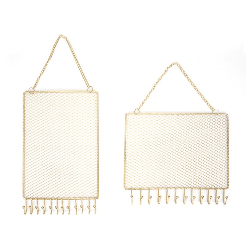 Giá Đỡ Treo Trang Sức / Đồng Hồ / Bông Tai / Vòng Tay Có Móc Gắn Tường