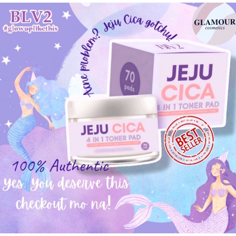 CÓ SẴN Jeju Cica Toner Pads