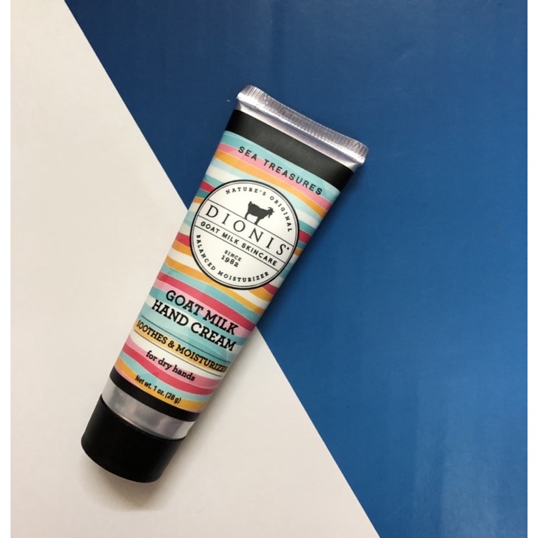 Kem dưỡng da tay Dionis Goat Milk Hand Cream 28g  - Tinh chất sữa dê USA