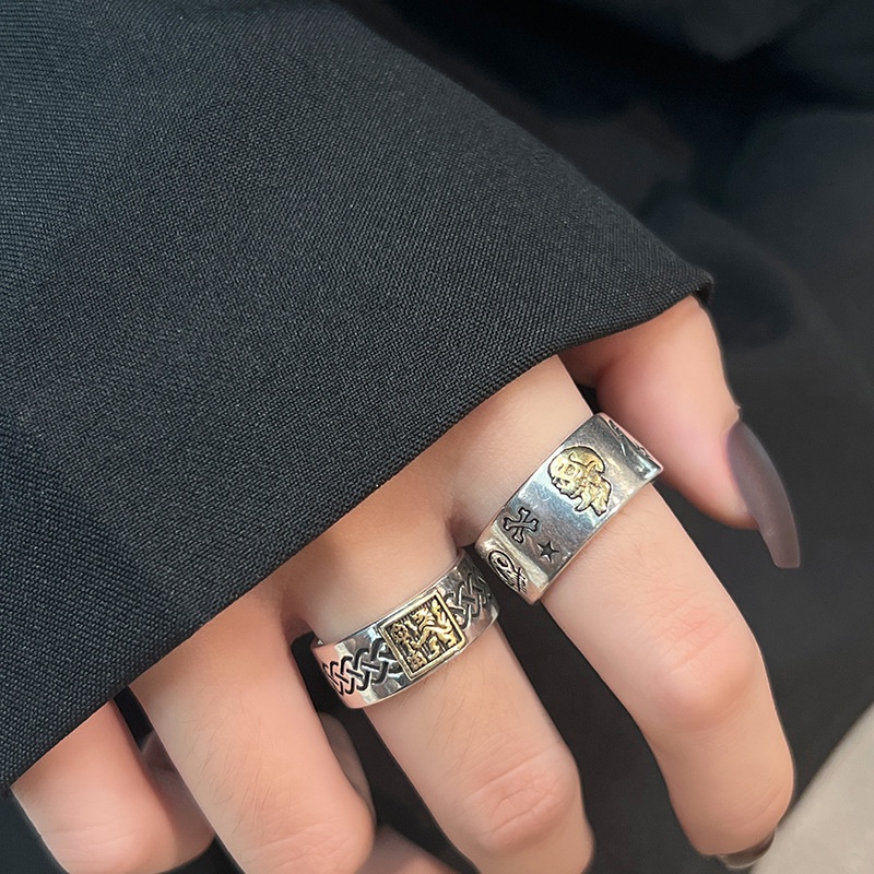 1 Nhẫn Namo Amitabha Guardian Màu Sắc Cổ Điển Có Thể Điều Chỉnh Kích Cỡ Cho Nam Và Nữ