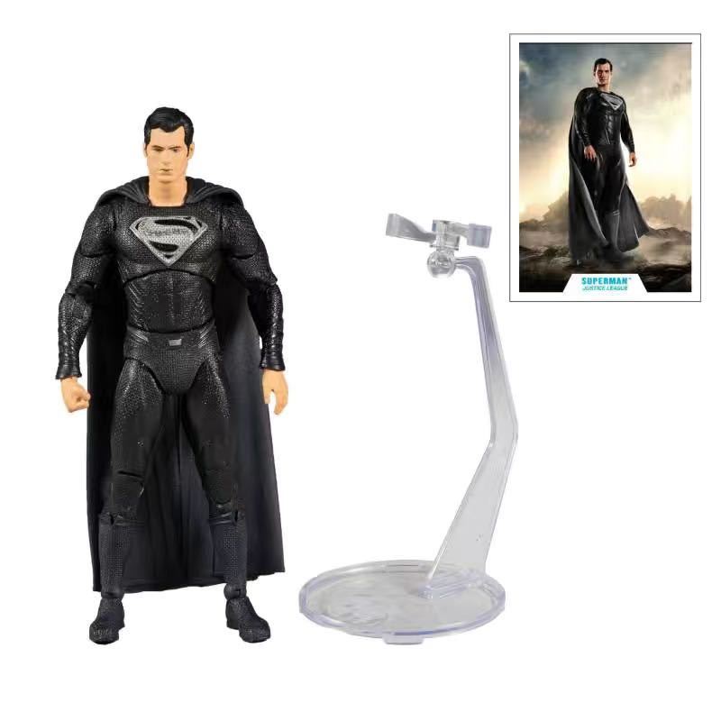 MCFARLANE Justice League Superman Batman Kinetic Má Hồng
