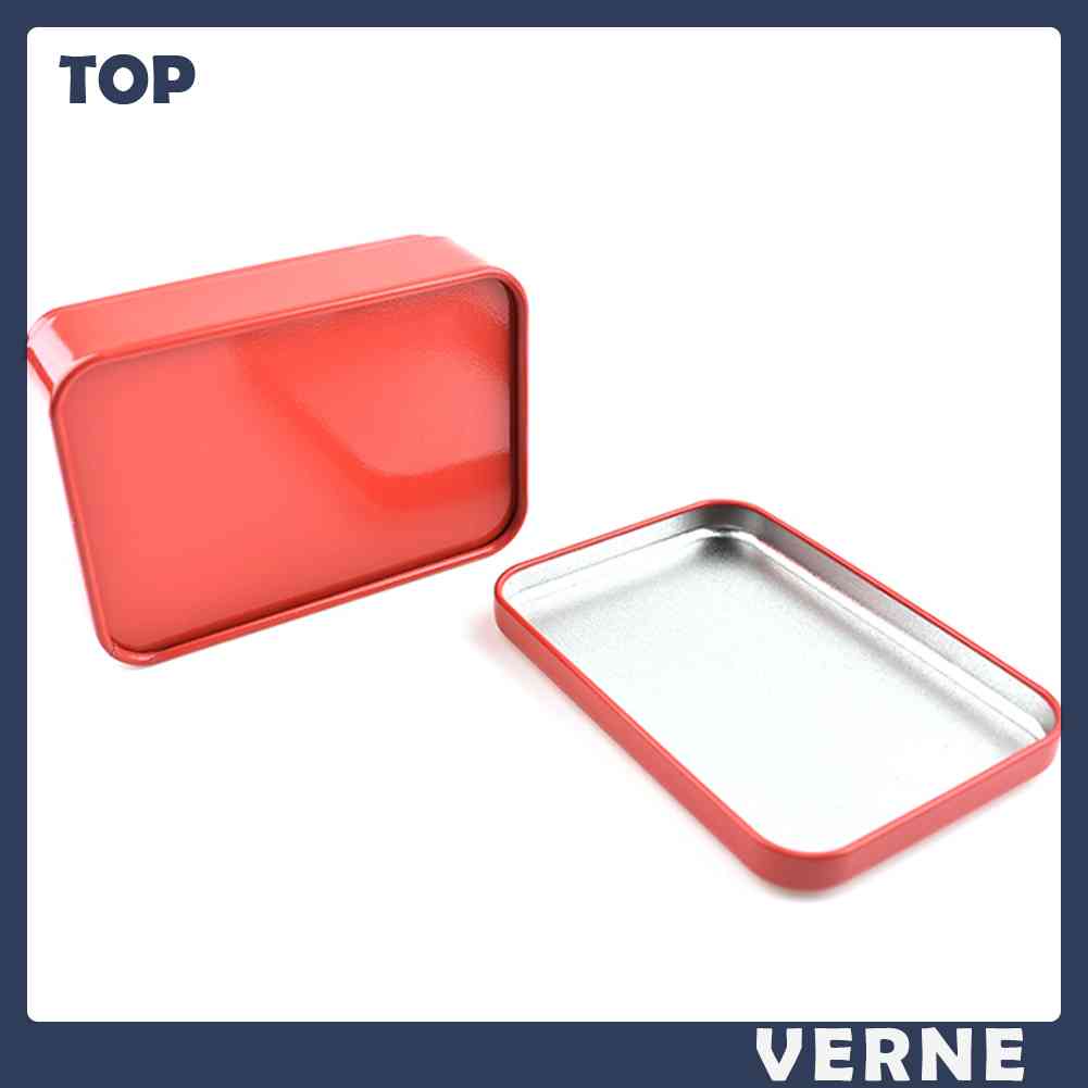 Mới Hộp Sắt Mini Đựng Dụng Cụ Sinh Tồn