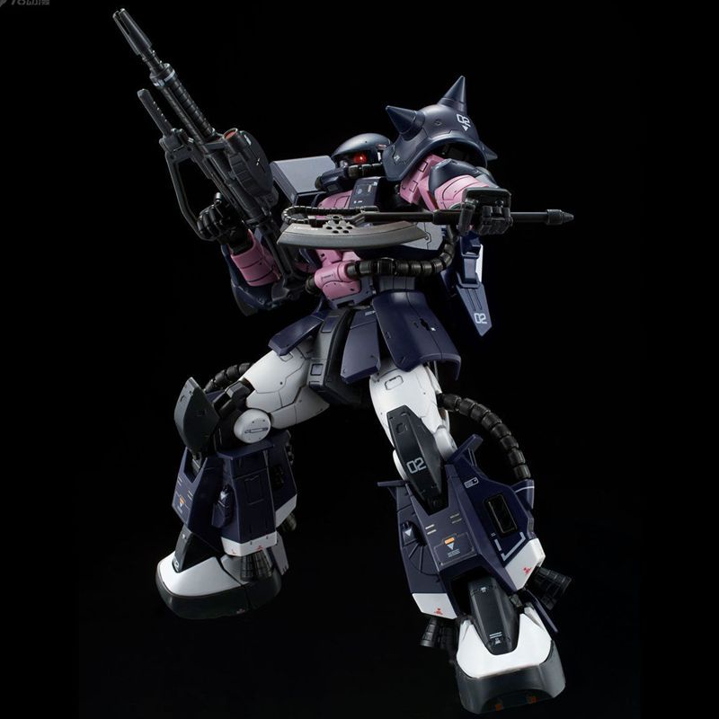 BANDAI Mô Hình Lắp Ráp Gundam RG Black Three Star Độ Bền Cao