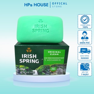(Mã SRJU10830 giảm 50% tối đa 20K đơn 0Đ) Xà bông cục Irish Spring - Hàng nhập Mỹ