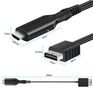 Dây Cáp Nguồn 50cmDC Cho PS1 / PS2 / Dài 1m