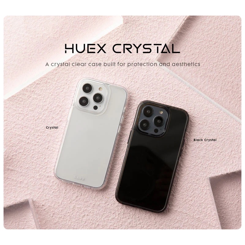 Ốp LAUT Huex Crystal dành cho iPhone 14/ 14 Plus/ 15 Plus/ 14 Pro/ 14 Pro Max - Hàng chính hãng