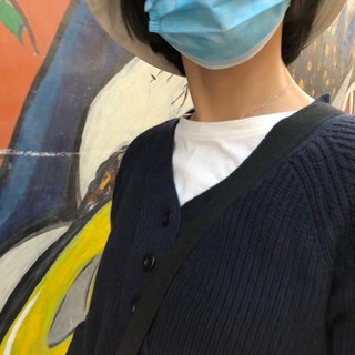 [ ORDER ] áo len acrylic cổ V