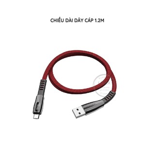 Cáp Sạc Nhanh Hoco U70 Dây Dù Micro 2.4a Dài 1.2m