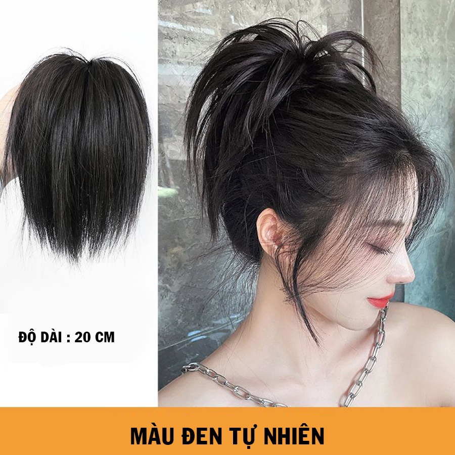 Tóc búi cao, búi nụ, búi đuôi gà, phong cách Hàn Quốc