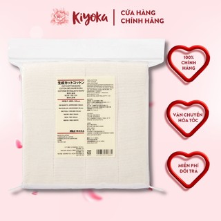 [NỘI ĐỊA NHẬT] Bông Tẩy Trang MUJI Hữu Cơ Nhật Bản | Tẩy Trang MUJI Organic Cotton (Nhiều Loại)